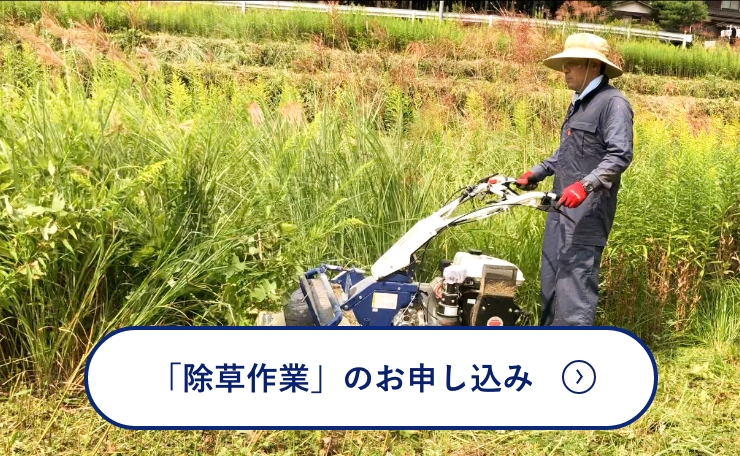 除草作業のお申し込み